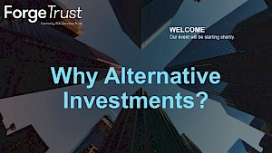 Why Alternative Investments?
